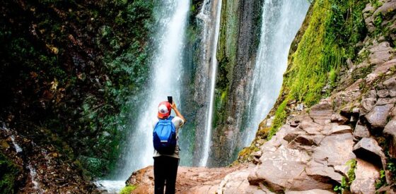 Catarata de Poc Poc en Chinchero