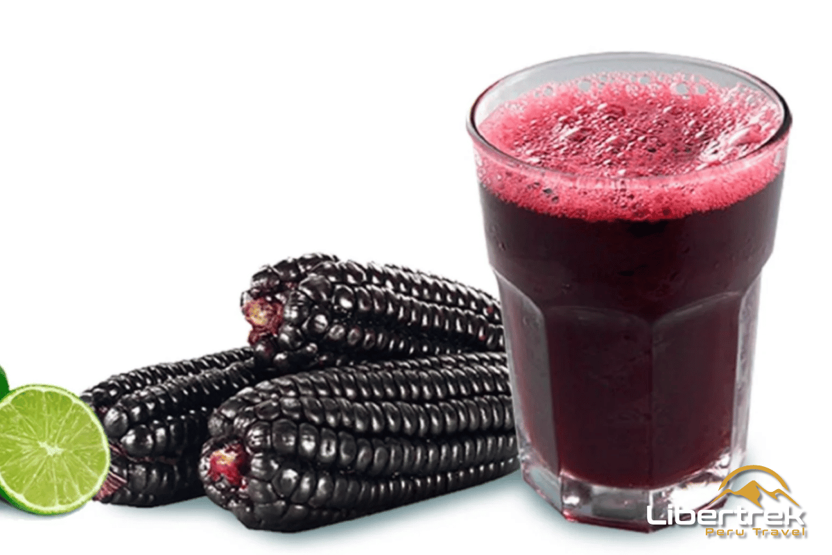Refresco natural de chicha morada