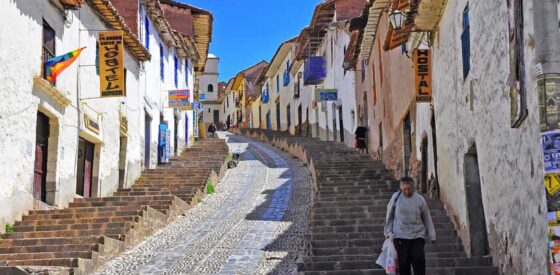 Calles y plazas principales del Cusco
