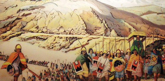 Guerra entre incas y chancas