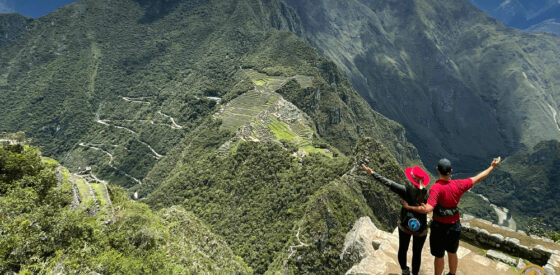 Huayna Picchu y Machu Picchu en días diferentes