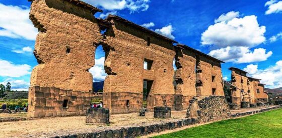 El Templo de Wiracocha en Raqchi