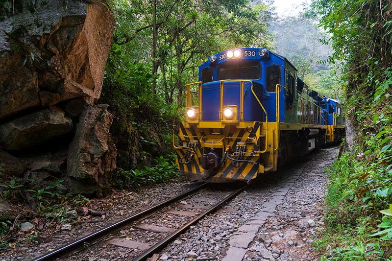 Inmediatamente después de adquirir su boleto Machu Picchu adquiera su boleto de tren