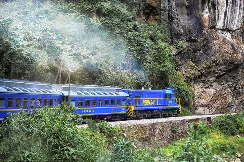 Ruta del tren Ollantaytambo – Aguas Calientes