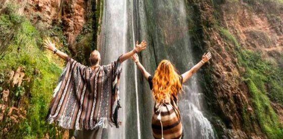 La catarata de Perolniyoc en Cusco