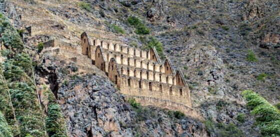 La Fortaleza de Pinkuylluna en Ollantaytambo