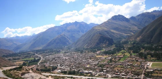 Urubamba en el Valle Sagrado de los Incas